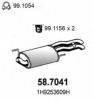 ASSO 58.7041 End Silencer